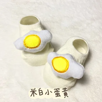 2021 proljetnim i jesenskim dječje čarape 0-3 godina dječje čarape za brodove 3D stereo slatka crtani lutka хлопчатобумажный čarapa