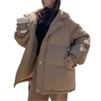 Žene Утолщают toplu jaknu-park Besplatno prevelike ženski zimski kaput za kruh s kapuljačom odjeća sa postavom Ženske parkovi Jakne