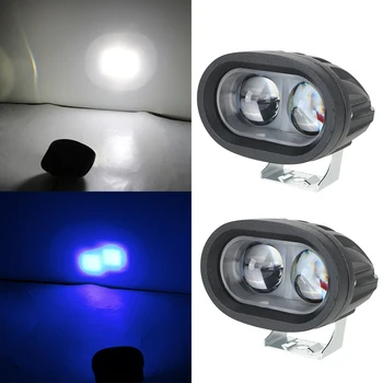 Za Vozila Kamion Motocikl osobno 20 W Auto maglenka Univerzalni 4D len LED Radno Svjetlo Reflektor 2000Lm Svjetla Moto Lampa