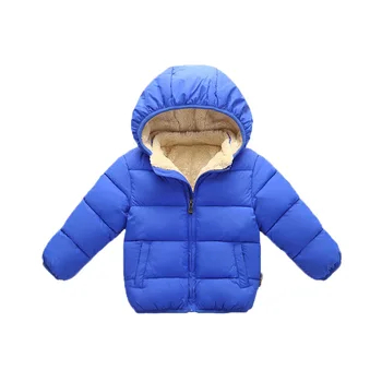 2021 Zimska jakna sa pamučnom postavom Za djecu, kaput za dječake, jakne od debelog umjetne vune, kaput za djevojčice, odjeća, dječje jakna sa kapuljačom