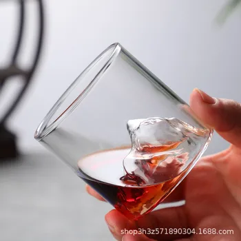 Japanski stil čašu za viski čajna šalica planinski kup transparentno термостойкое staklo čajna šalica čaša za crveno vino