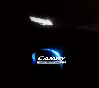 2X svjetlo vrata automobila led Sjena laserski projektor lampa za Camry 2006-2021 Logo Dobrodošlice Svjetlo Amblem Ukras Atmasphere Lampa Luces