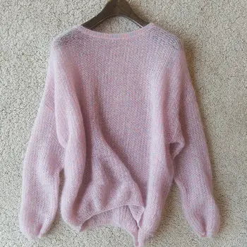 Ženski proljeće-jesen tanak džemper 2021 modni proljeće-ljeto tanak džemper ženski pulover okruglog izreza i šuplje пуловером