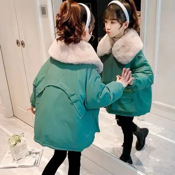 Novi 2020 Dječje zimske jakne za djevojčice Kaputi 4 boje Odjeća za djevojčice Visoku Kvalitetu Slatka modna odjeća za djevojčice Za 3-14 Godina