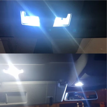 2X T10 W5W COB Auto LED Силикагелевый Lampa 194 501 Klin Led Parkirna svjetla Za Čitanje Kupole lampa za automatsko Parkiranje Lampe za Lada za Bmw 12