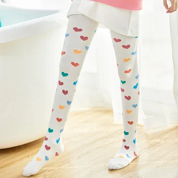 Nove Dječje čarape od pamuka za djevojčice 2-8 godina, Hulahopke s uzorkom 