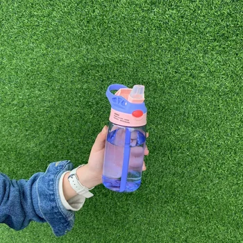 Dječji утконос slama plastične čaše za vodu dječji studenti dječji vrtić pitka voda prijenosni sportske boce