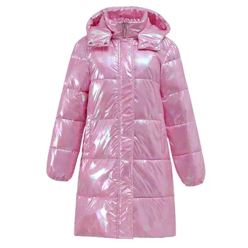 Modni sunčan zimski kaputi 2021 godine za žene Nova jakna srednje duljine s kapuljačom, Korejska verzija Parkovi Slobodna zimska jakna Za žene