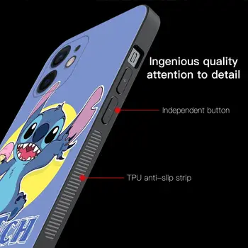 Disney Slatka Lilo Bodom Sigurnosni Mekana torbica Funda za iPhone 11 X XS Max XR 8 7 6 6 S Plus 5 5S SE2 Torbica za vrećice