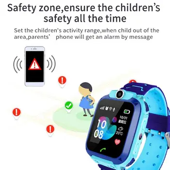 1,44-inčni Tracker SOS Pozicioniranje Q12 Pametne Satove S Malo Igra zaslon osjetljiv na Dodir GPS Za Djecu Djeca Dvosmjerni Poziv Vruće