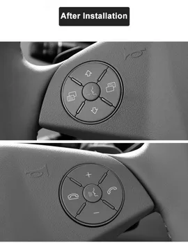 Unutrašnjost Automobila Crnci Višenamjenski Gumb Prebacivanje Volana Gumb Za Upravljanje Zvukom Za Benz W251 W164 W219 W230 W171 2007-2017