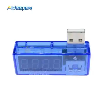 Mini LED Zaslon Digitalni USB Voltmetar Ampermetar Mjerač Snage Struje Napona Tester Prijenosni USB Volt Amper Punjač Dr. Detektor