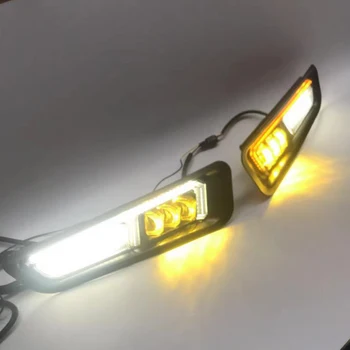 Led Dnevna Podvozje Svjetla Amber Serijski Signal Smjera Prednja Svjetla Za maglu 2 kom. Kompatibilan sa Ford F150 Raptor 2017 -2020