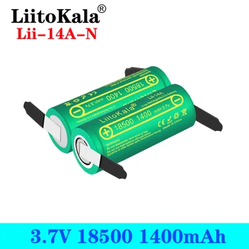 LiitoKala Lii-14A 18500 1400 mah 3,7 U punjiva baterija Punjiva litij-ion baterija za bljeskalicu+DIY Nikal