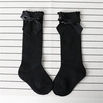 TELOTUNY tajice dječji Novi Vrtići za djecu, za djevojčice Velikom luku do koljena Duge meke pamučne čipke, dječje čarape Dječji duge čarape, 1004