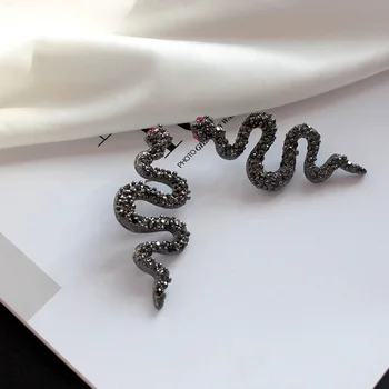 Carvejewl Koreja cool dizajn veliku zmiju naušnice-roze za žene nakit jedinstven moda гематитовое pokrivenost vjerske vintage naušnice
