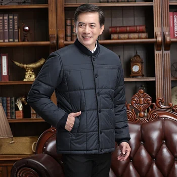 Veliki veličina zima pamučna jakna 6XL 5XL отцовское pamuka kaputi muška odjeća, sa pamučnom postavom veliki veličina jakne kaputi brod