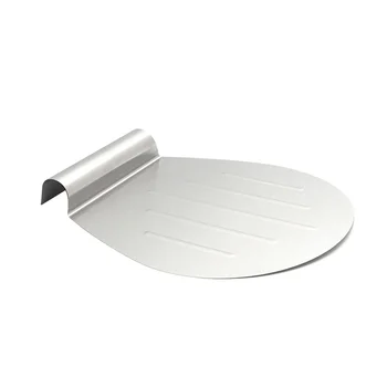Lopata za prijenos pizza od nehrđajućeg čelika za pečenje domaće Pizza i kruha (Srebro)