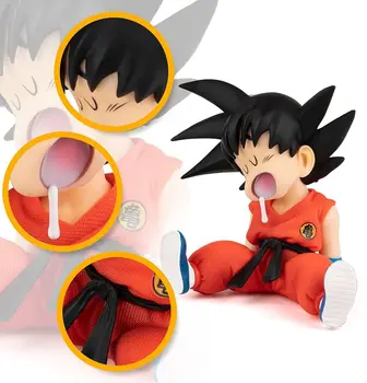 10 cm Anime Dragon Ball Z Figurica Igračke Crtani Sjedi Гуко Figurica Toys Model Darove Dječje Igračke