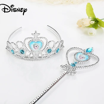 Elsa Princeza Dječje igračke rođendanski Poklon Crown Zamrznute 2 Dječja Čarobni štapić Povez za glavu Cosplay Sofija Pribor za kosu za djevojčice