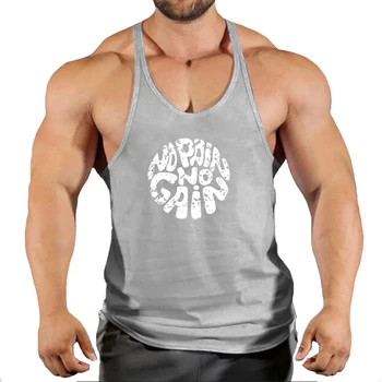 2021 Nove akvizicije Bodybuilding stringer majica muška pamučna sportska majica bez rukava men ' s fitness-prsluk Majica sportska odjeća za trening ten