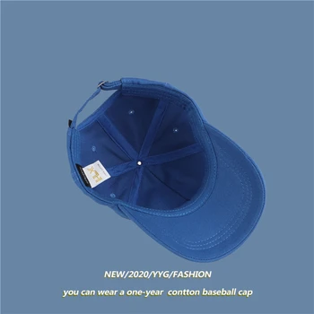Hong kong stil Digitalni vezene šešir s patke jezik Ženska ljetna svakodnevni trend kapu Moda 90-ih godina Kape Muška šešir