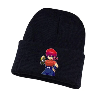 Anime Ranma вязаная kapa Cosplay šešir Unisex s po cijeloj površini za odrasle Svakodnevni хлопковая kapa za mlade zimska kapa вязаная