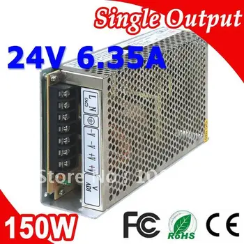 S-150-24 LED Impulsno Napajanje 110 v 220 v ac dc 24 6,5 A Izlaz 150 W