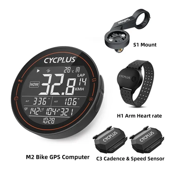 CYCPLUS M1 M2 GPS Biciklistička Računalo Bežični PROMETNI MTB Bike Biciklizam BLE ANT+ Vodootporan Brzinomjer, Brojač kilometara