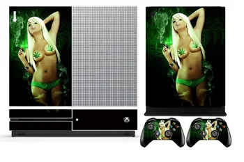 Seksi Komad 208 Vinil Naljepnice za kožu Zaštitnik za Microsoft Xbox One S i 2 kože kontroler Naljepnice