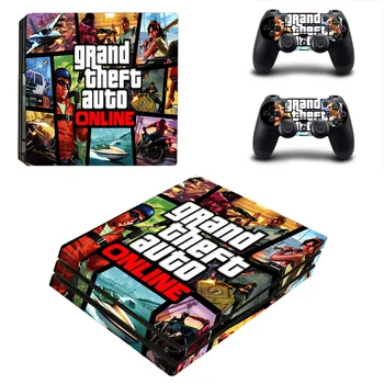 Grand Theft Auto V GTA 5 PS4 Pro Naljepnica na kožu Naljepnica za konzole Sony PlayStation 4 i 2 Kontroler Naljepnica na kožu PS4 Pro Vinil naljepnica