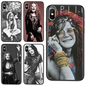 Trgovački centar Janis Joplin, Američka pjevačica Torbica za mobilni telefon Fundas za iPhone 11 12 Pro Mini Max Plus Pro X XS Max XR 8 7 6 S SE 5 5C