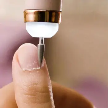 Električna Brusilica za nokte Stroj za poliranje noktiju s pozadinskim osvjetljenjem ABS Skup Noktiju strojeva Prijenosni Mini Električni Alat za manikuru Art Pen