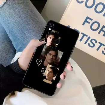 Damon Salvatore Vampire Diaries Torbica za telefon Xiaomi Redmi note 7 8 9 11 i t s 10 A poco f3 x3 pro lite funda shell