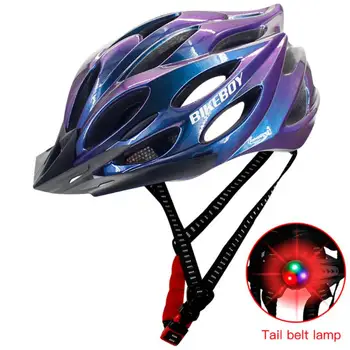Biciklistička kaciga Biciklistička kaciga s domaćim oblikovanja Planinski cestovni bicikl EPS+PC MTB Kacige Sigurno Kapa Za jahanje Oprema s pozadinskim osvjetljenjem