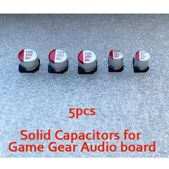 10 Kompleta Kvalitetnih Dijelova za popravak solid kondenzatori za Sega Game Gear GG Аудиоплата Zamjena Solid kondenzatorima