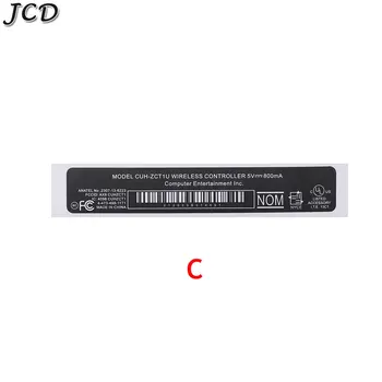 JCD 2 kom. za PS4 Ručka kontroler naljepnice s bar kodom telo Ljuska je Tanka stražnji naljepnica Naljepnica Pečata Pasteur