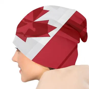 O Zastava Kanade Unisex Hauba Zimske Tople Planinarske kape dupli sloj Tanak Kapa Prozračna Kape