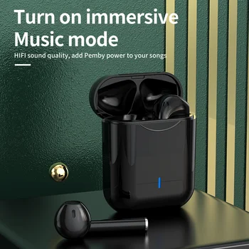 Slušalice I9s PRO bluetooth 5.0 Bluetooth Slušalice sa redukcijom šuma Bluetooth slušalice, punjač, Slušalice za sve telefone