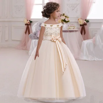 2021 Dječje odjeće Cvijeće Predstave haljina Princeze za dječje odjeće Večernjim vjenčanicu 14 10 12 godina Vestidos Verano