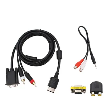 Kabel VGA visoke razlučivosti s adapterom HD Adapter za konzolu za dc Sega Dreamcast Podrška CRT monitora, LCD monitora, LCD tv