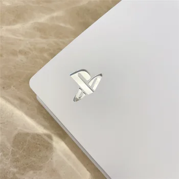 Izrađen po mjeri Naljepnica na vinilni zapis naljepnicu za kožu za PS5 Oznaka sa logom podloge za konzole PlayStation 5 HD