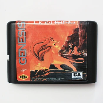 16 - Bitna Igraća Karta Kralja Lava, Za Sega Mega Drive i Sega Genesis