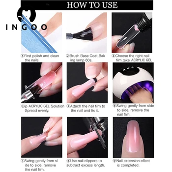 15 ml bez Papira Za nokte Crystal UV-gel za izgradnju noktiju Akril Poli Gel za nokte Fluorescentno Ružičaste Bijeli Prozirni UV-led Gel za izgradnju noktiju Savjeti