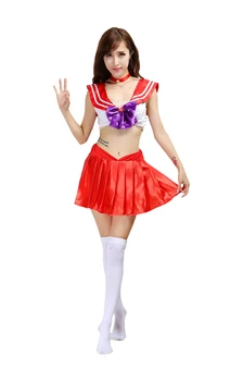Brdwn Sailor Moon Ženska Хино Rei Ami Makoto Kino Mala Dama Чибиуса Томоэ Хотару Cosplay Odijelo kratka suknja
