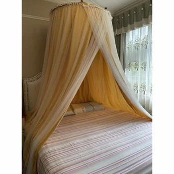 Viseći Kupola mreža za komarce Zavjesa za krevet Smještaj za sjenčanje Dvostruka Zavjesa za krevet anti-komarac domaće Tekstilne Zavjese Zavjese