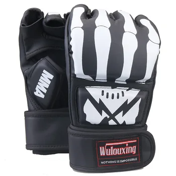 Boks rukavice na полпальца Sanda Borbe UFC Rukavice Za odrasle Trening Borbe MMA rukavice Boks Rukavice Vreća s pijeskom Rukavice Muay