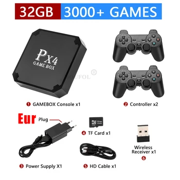 Handheld konzola Wi-Fi za N64 igre/PS1/MD/GBA 3000+ 2,4 G Bežični Kontroler Podržava player AV / HD Izlaz Дропшиппинг