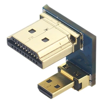Pastall HDMI Adapter za Malina Pi 4B, HDMI Muški na Mini HDMI Muški Adapter je Pretvarač Brzi Priključak