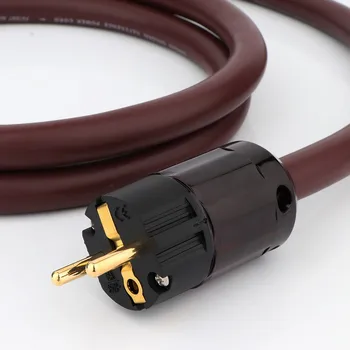 Zlatni referentni naponski kabel CARDAS OFC OFC EU Kabel za napajanje izmjeničnom strujom Slika 8 Schuko Plug P-079E/C-C7 079